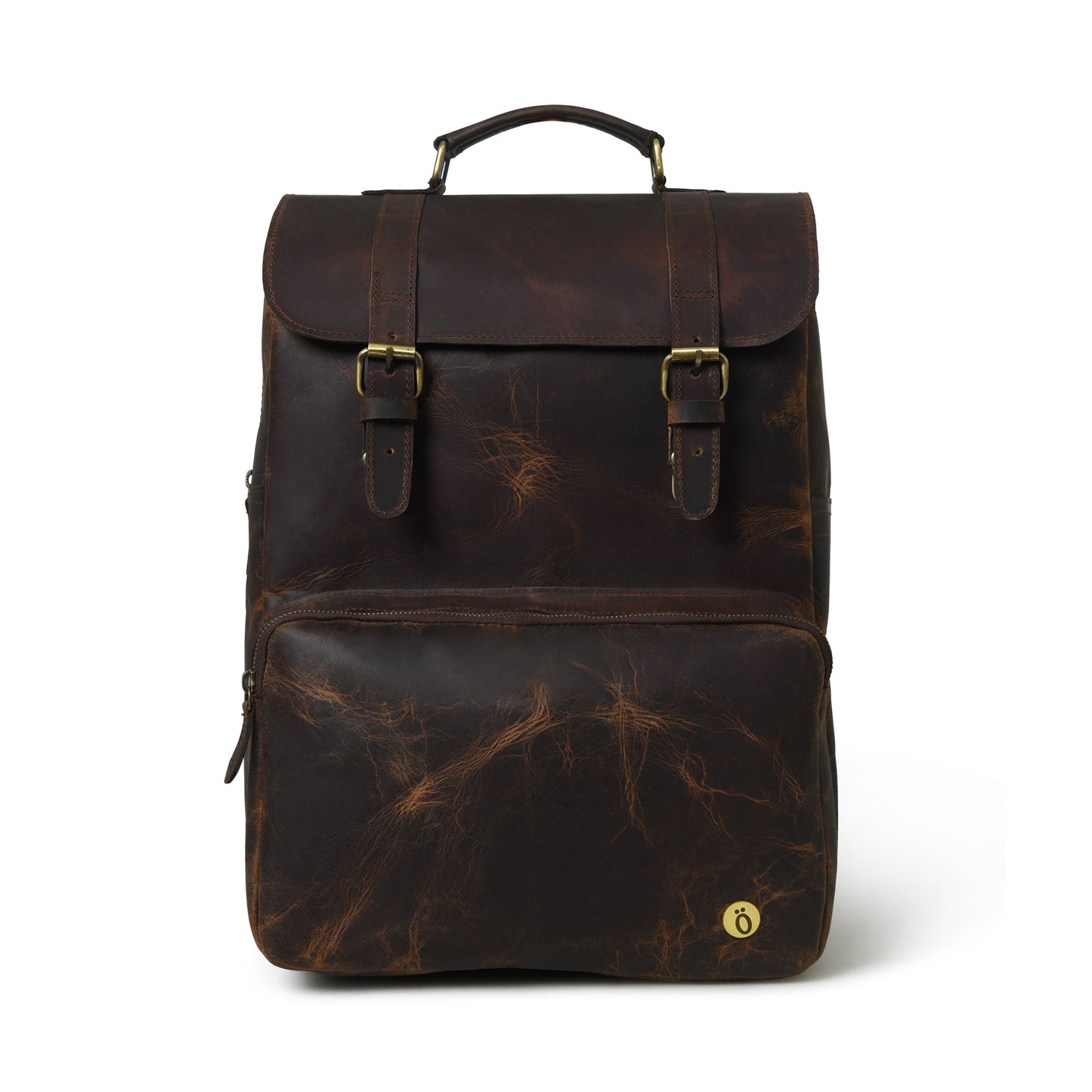 Layne Vintage Leather Backpack-0