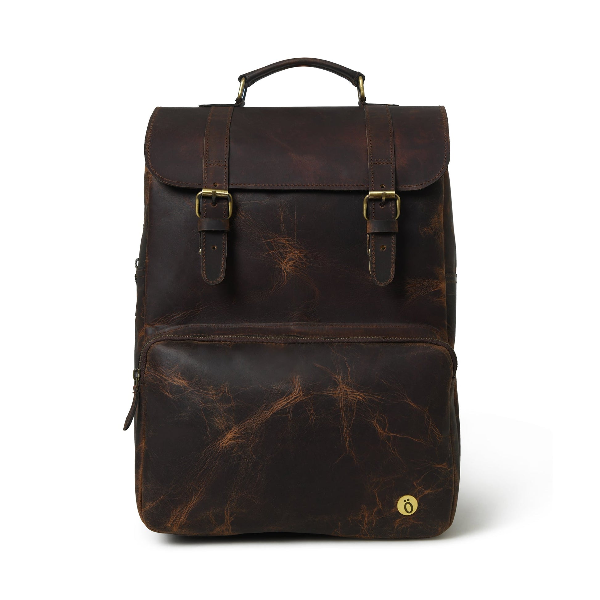 Layne Vintage Leather Backpack-0