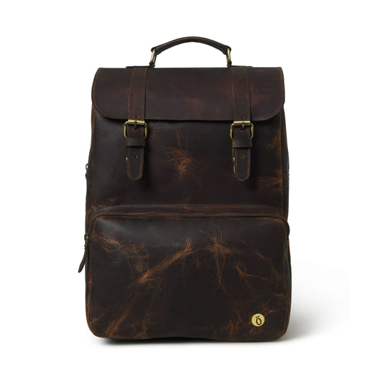 Layne Vintage Leather Backpack-0