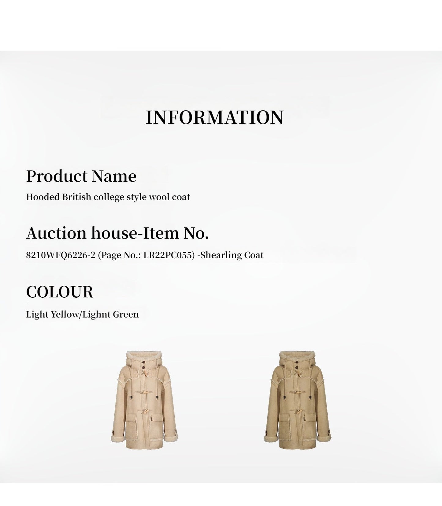 "Quartet Short" Wool Artificial Compositesuede Hooded Shearling Jacket-3