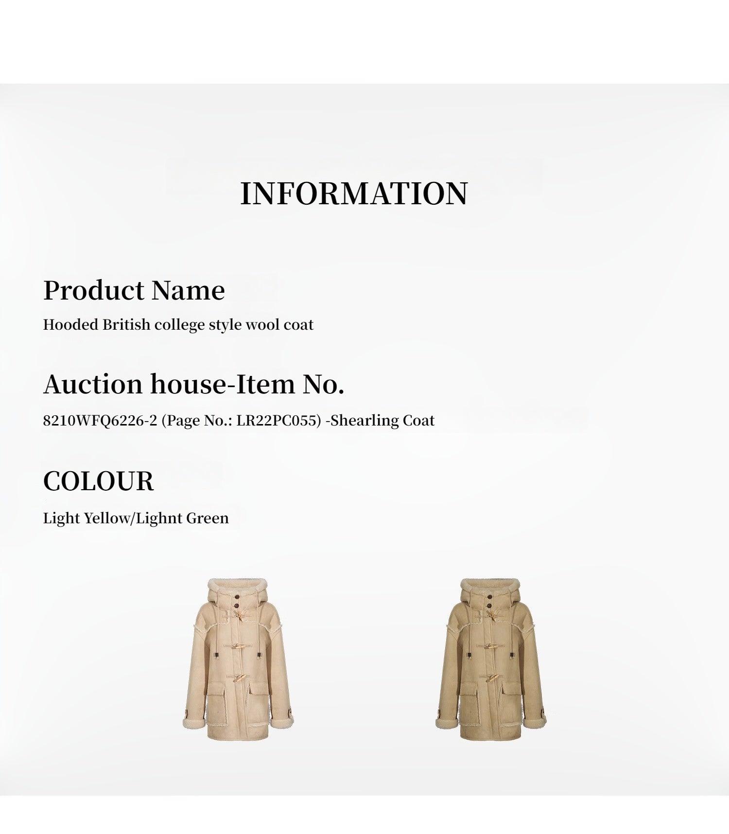 "Quartet Short" Wool Artificial Compositesuede Hooded Shearling Jacket-3
