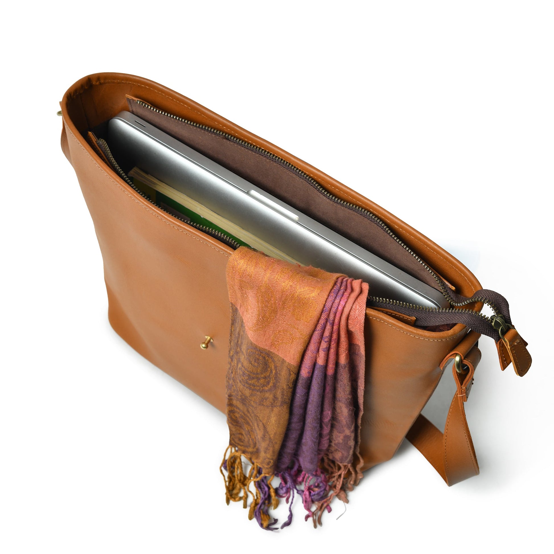 Alanis Leather Tote Bag - Mini Crossbody-4