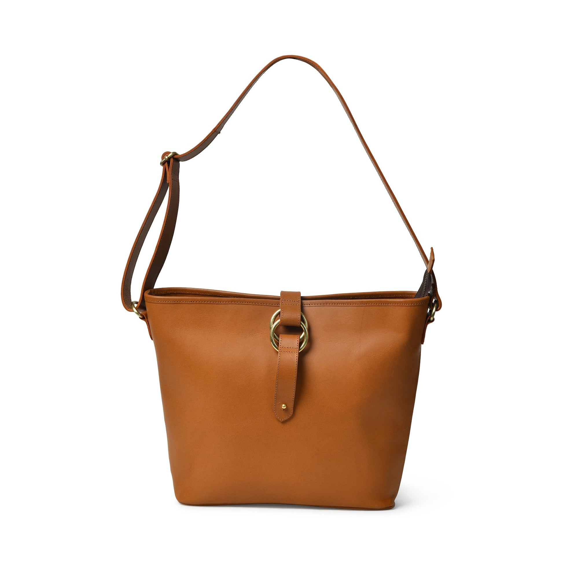 Alanis Leather Tote Bag - Mini Crossbody-0