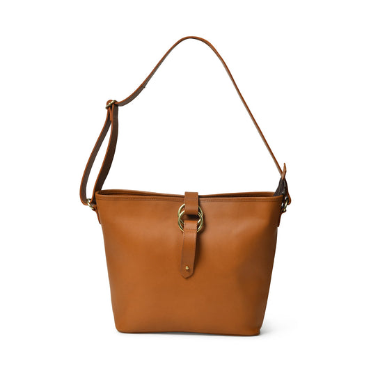 Alanis Leather Tote Bag - Mini Crossbody-0