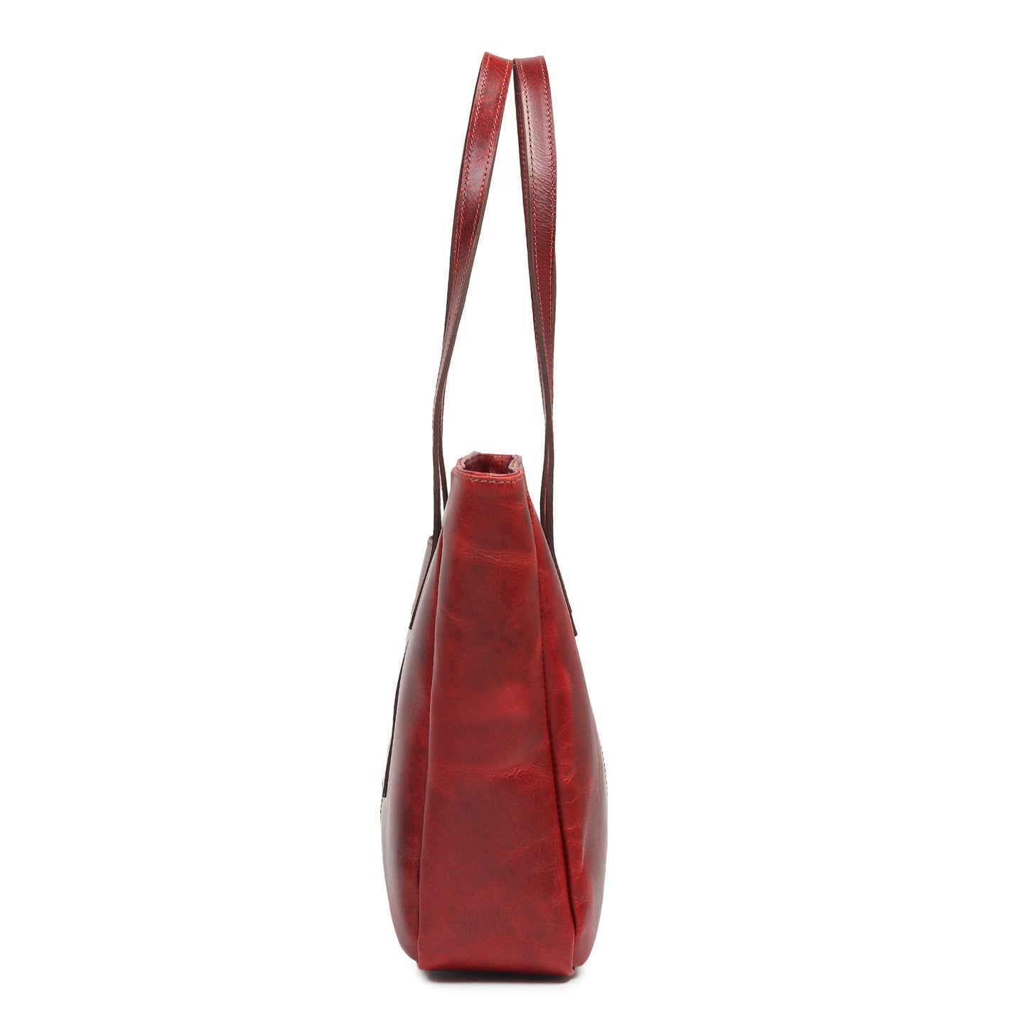 Handmade Everyday Leather Tote Bag – Full-Grain Leather for Women & Work-3