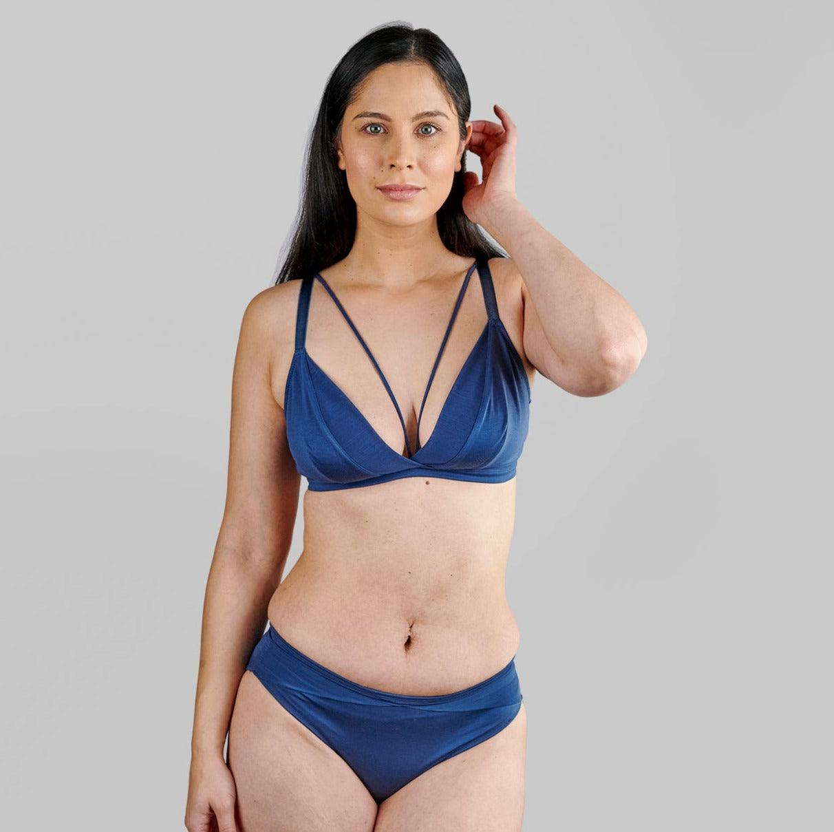 Hope - Silk & Organic Cotton Bralette-2