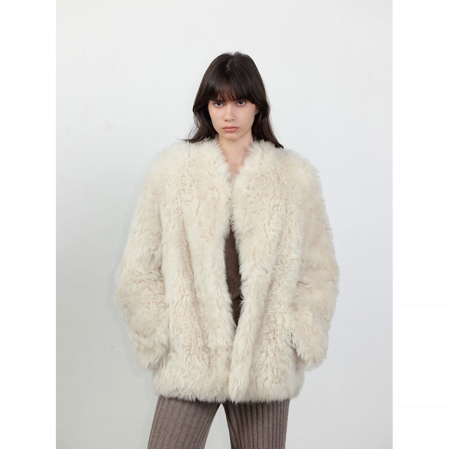 Morning Mist Fairy Tuscan Sheepskin Coat-5