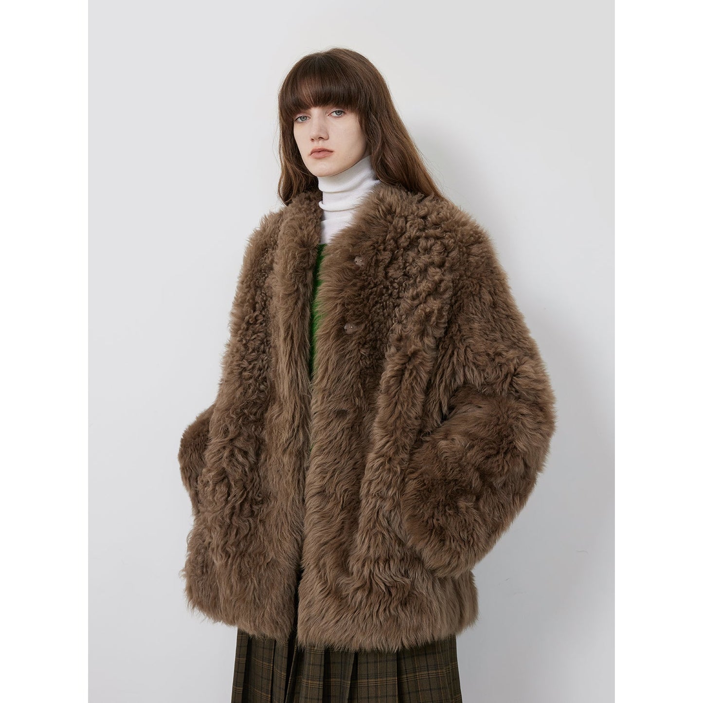 Morning Mist Fairy Tuscan Sheepskin Coat-7